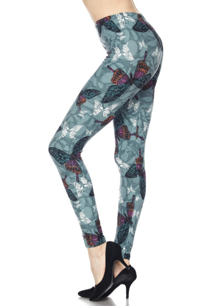 Butterfly Plus Size Leggings 1X-2X
