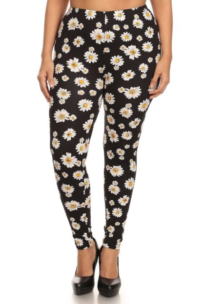 Daisy Plus Size Leggings - Image 3