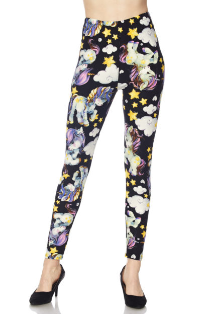 Cutie Pie Baby Unicorn Plus Size Leggings - 3X-5X