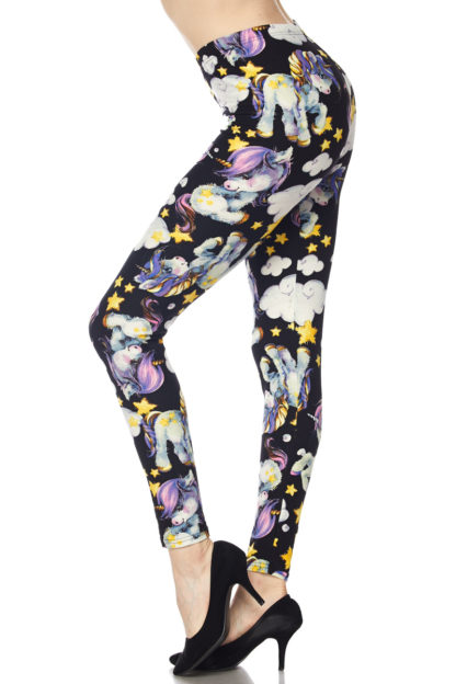 Cutie Pie Baby Unicorn Plus Size Leggings - 3X-5X - Image 4