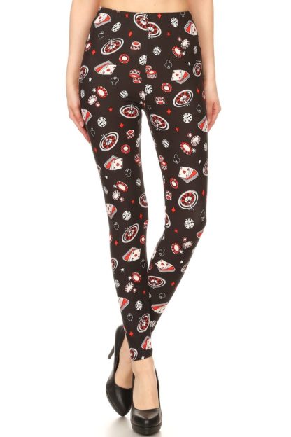 Plus Size Las Vegas Leggings 1X-2X - Image 3