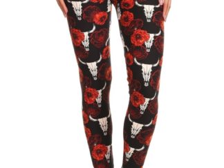 Longhorn Plus Size Leggings 1X-2X
