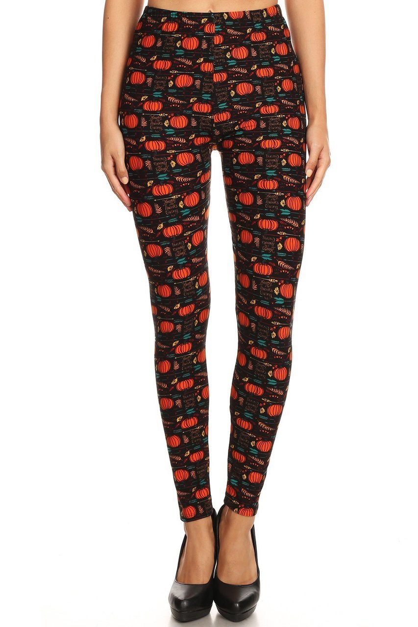 thanksgiving leggings