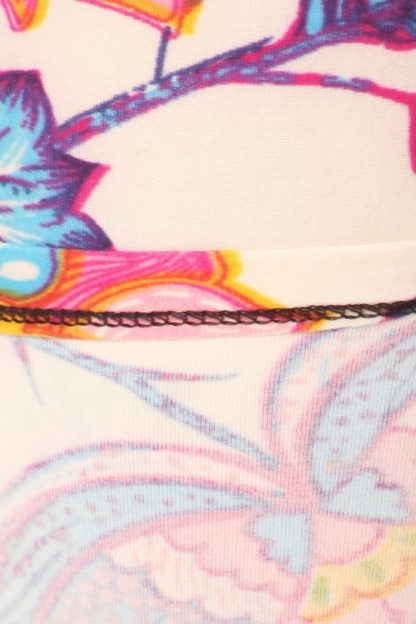 Merry Land Floral Plus Size Leggings 1X-2X - Image 2