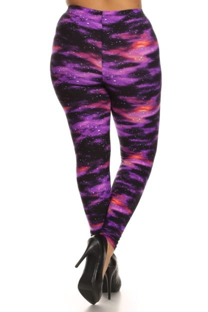 Purple Mist Plus Size Leggings - 3X-5X - Image 3