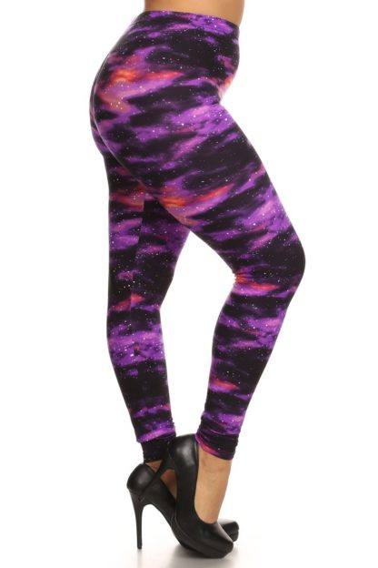 Purple Mist Plus Size Leggings - 3X-5X